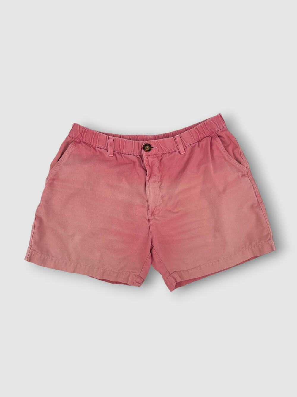 Chubbies USA The Classics 5" Elastic Waist Cotton Shorts in Pink Medium
